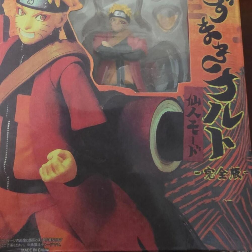 Naruto Sennin Mode action figure with accessories